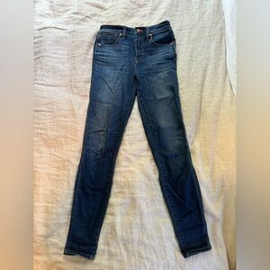 Madewell 10” High Rise Skinny Jeans